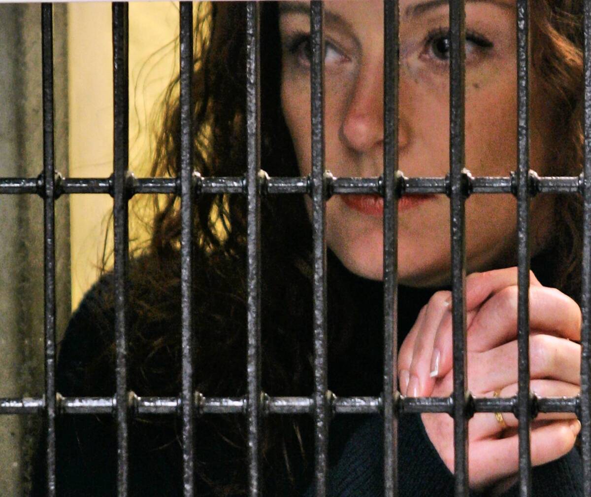 Florence Cassez, pictured in prison in Mexico City in 2008, was convicted of involvement with a Mexican kidnapping ring.