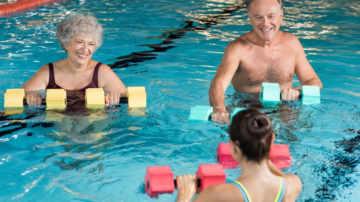 YMCA of San Diego County offers swim therapy programs for older adults with arthritis and other disabilities.