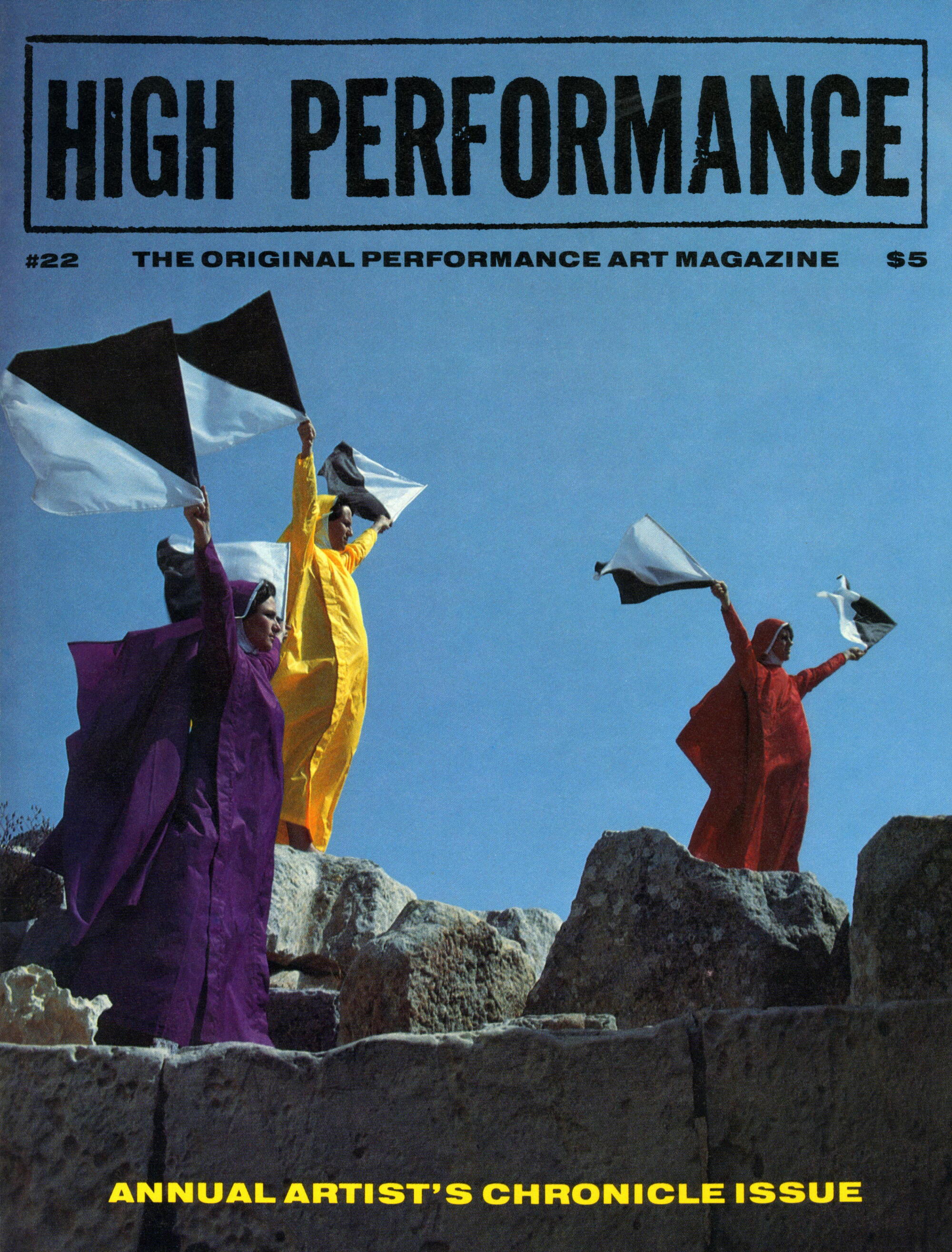 Performance Cover Performance Art Museum and artists recreate High Performance covers ...