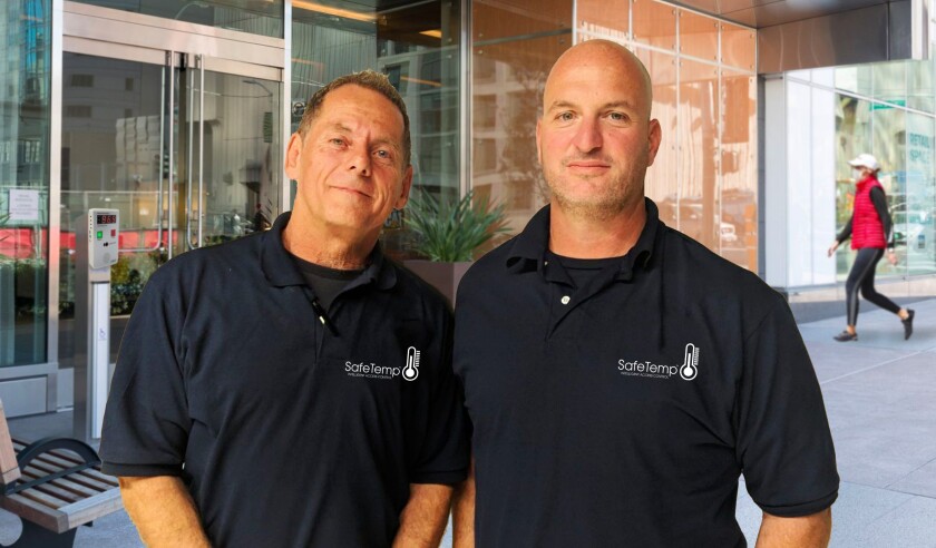 Dan Borelli and John Heinkel launched The Safe Temp.