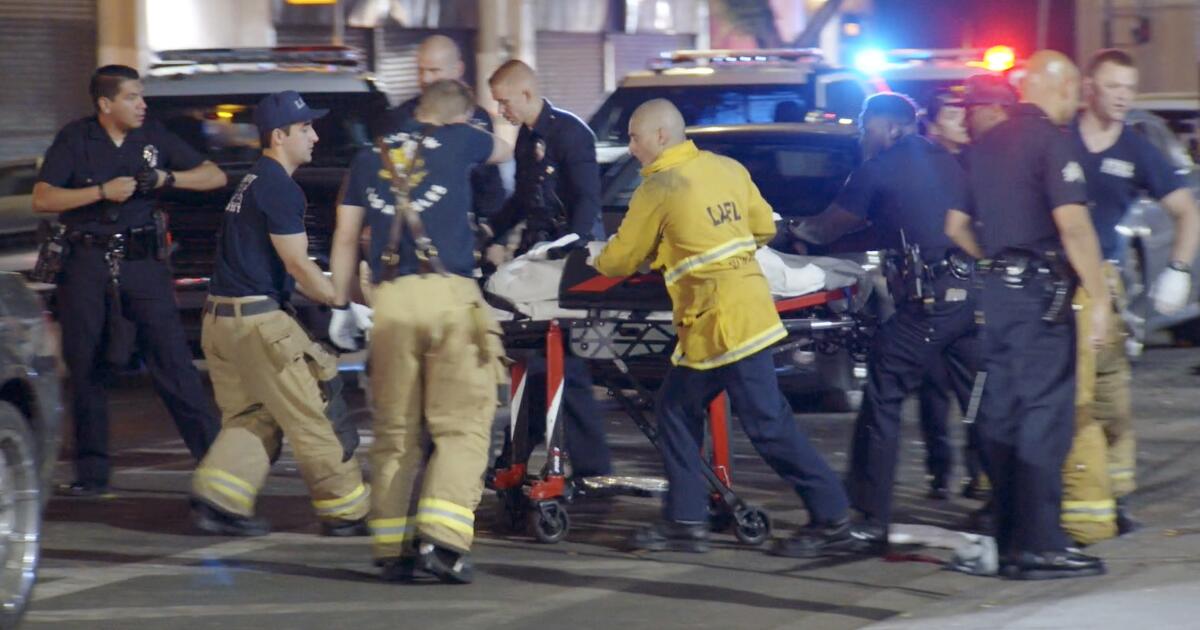 Man killed in machete assault in downtown Los Angeles