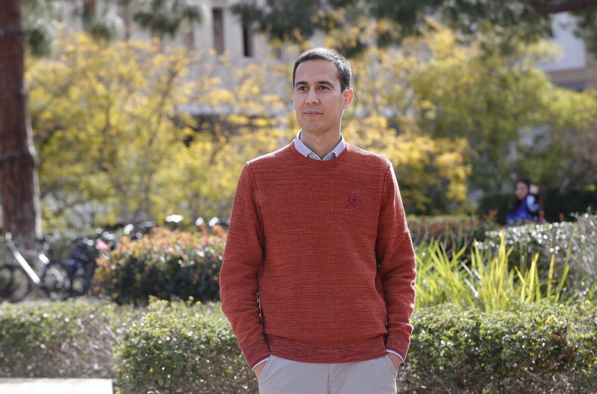 Hashmat Nadirpor, attorney and human rights scholar, came to UC Irvine from Germany in April 2022.