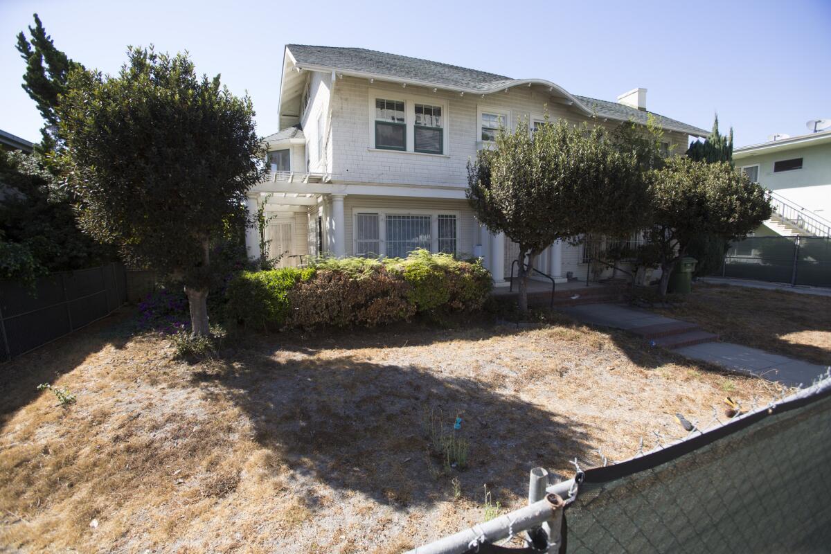 This century-old house in Los Feliz -- one of the few remaining residences designed by the firm of Los Angeles City Hall architect A.C. Martin -- could face the wrecking ball. The current owner of the home has sought to replace it with six single-family units.