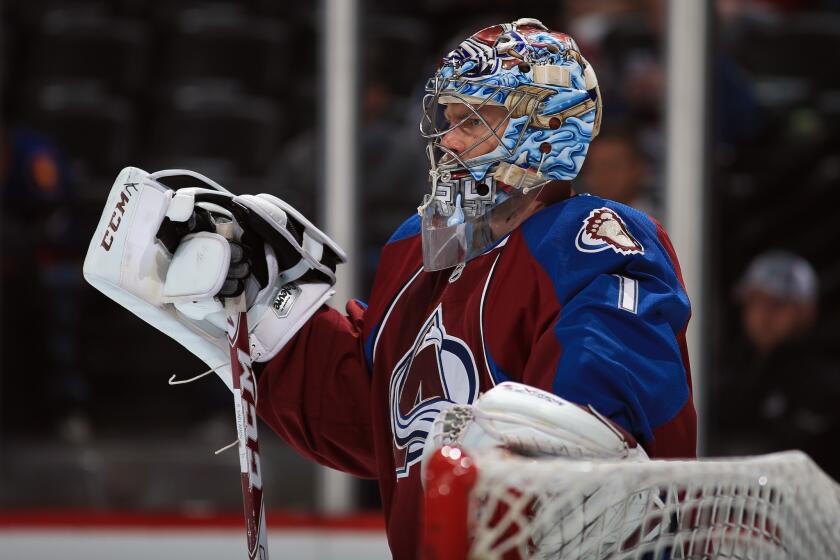 Colorado Avalanche goalie Semyon Varlamov has played a key role in the team's impressive start to the season.