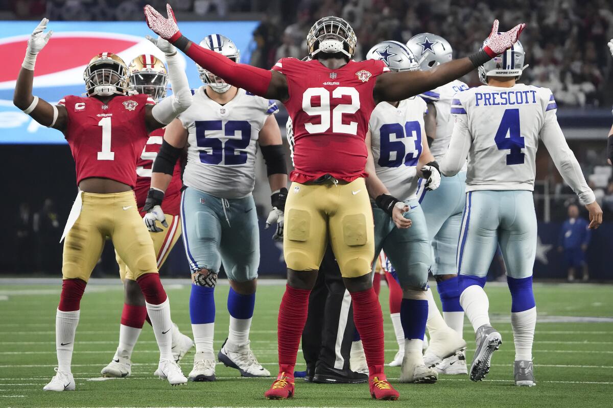 49ers, Bucs and Chiefs advance with wild-card victories - The San Diego  Union-Tribune