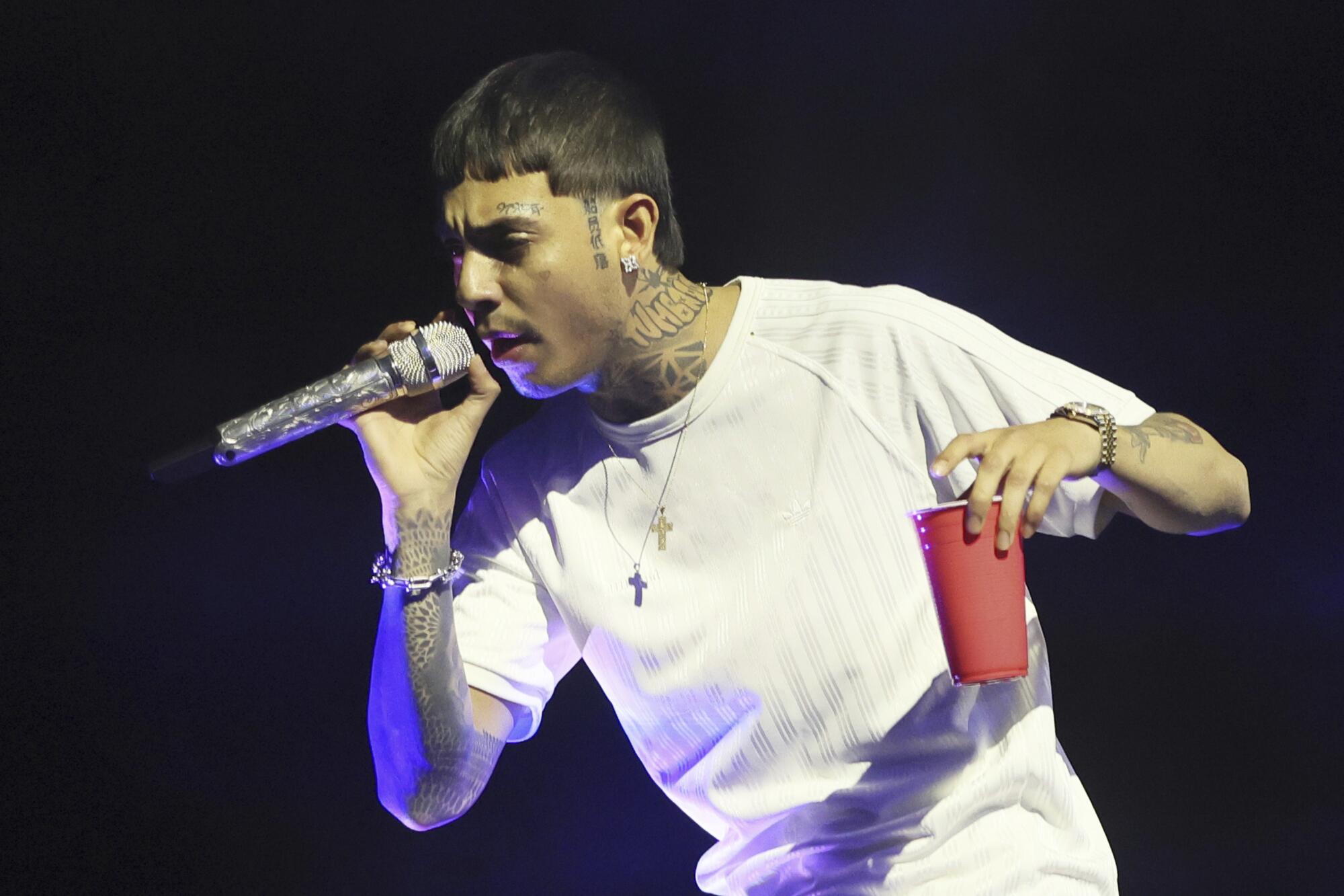Natanael Cano se presenta en el festival de música AXE Ceremonia