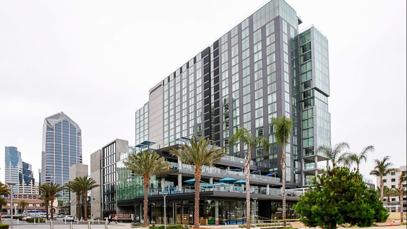 The 400-room InterContinental in downtown San Diego was the largest California hotel to open in 2018.
