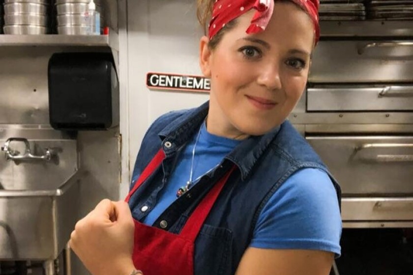 Kaitlyn Rose Pilsbury, 33, the owner of Rosie's Cafe in Escondido.