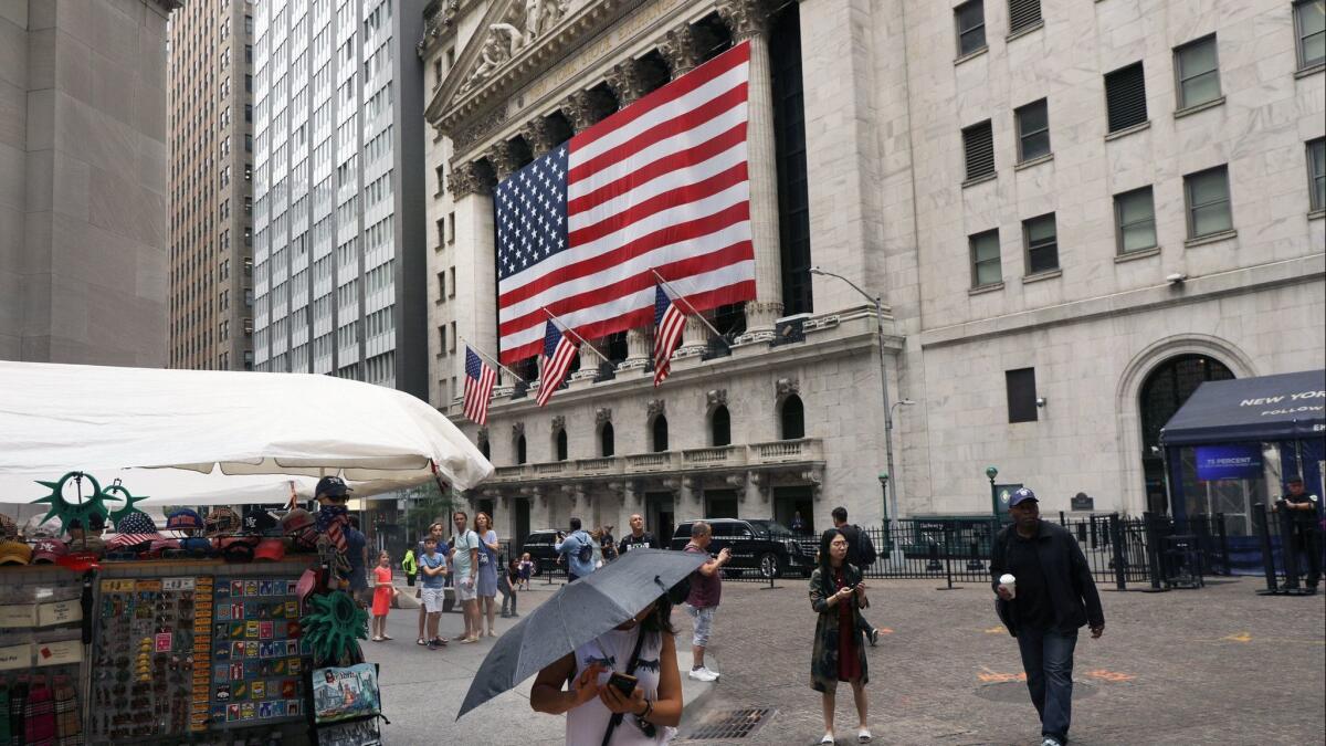 Wall Street on July 8.