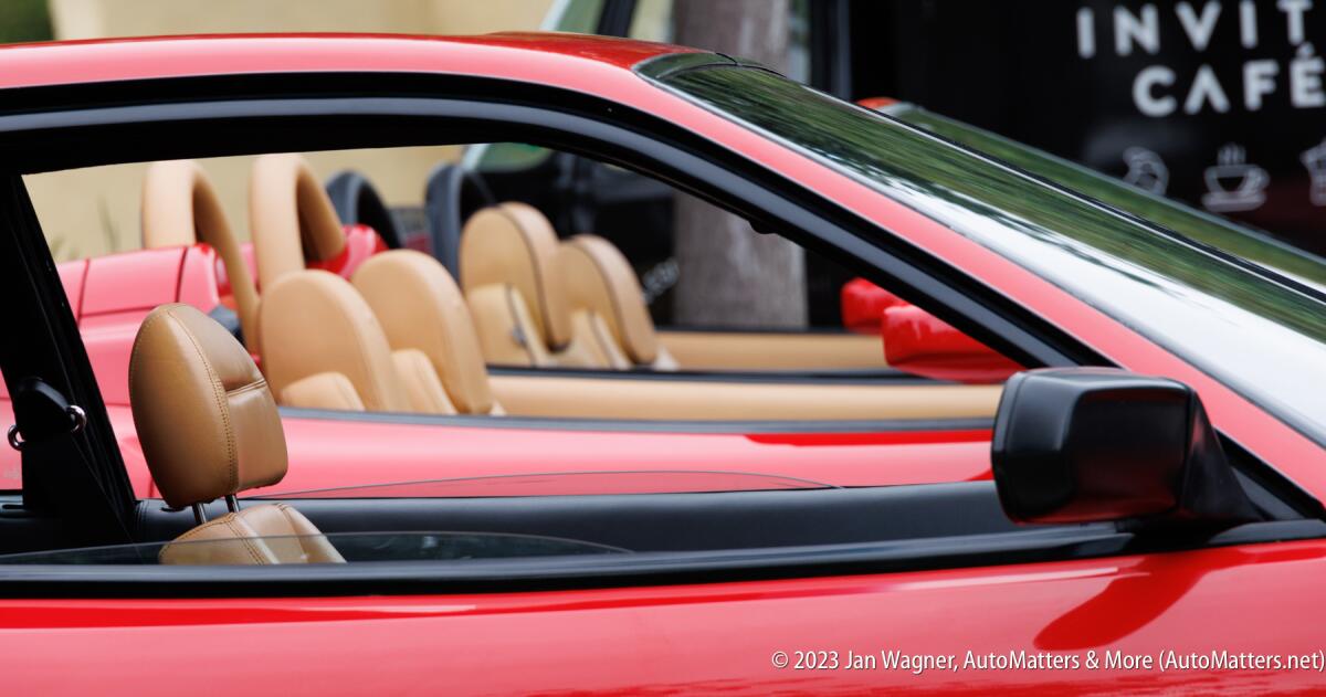 Ferraris through the window
