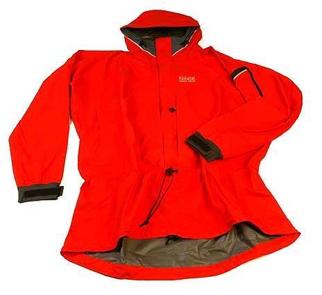 Jackets that keep you dry when the going gets wet.  Scott Doggett KOKATAT ANORAK I loved this Gore-Tex PacLite jacket for hood, its deep front zipper and shoulder pocket for my two-way radio. But when the pockets fleece liners got wet, they took two days to dry. $295. (800) 225-9749, www.kokatat.com.