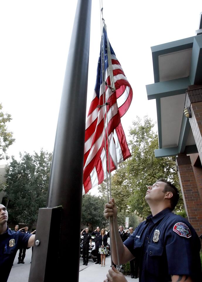 Photo Gallery: Glendale Fire Dept. holds 911 ceremony