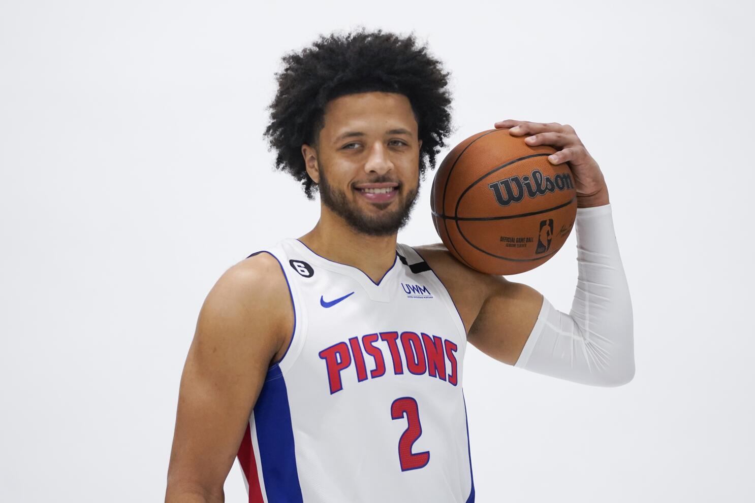 Detroit Pistons: Cade Cunningham 2022 City Jersey - Officially