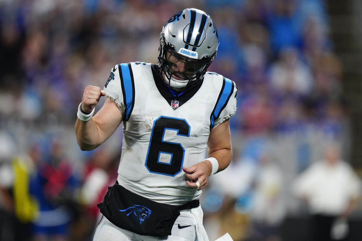 Panthers QB Mayfield meets Browns in 'Baker Bowl' - The San Diego