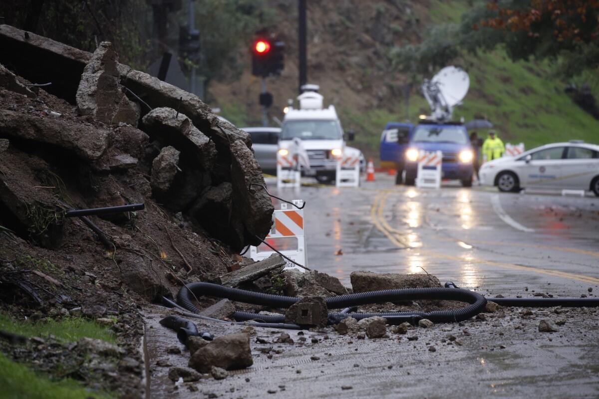 Laurel Canyon Boulevard reopened this weekend after a mudslide shut down the major north-south traffic artery in January.