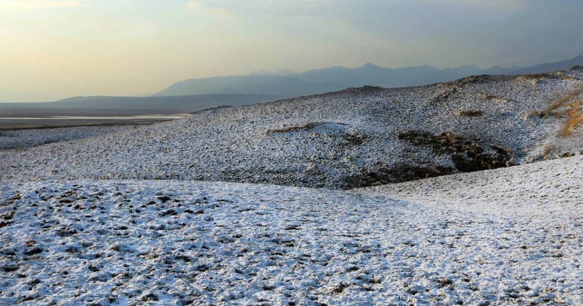 Snow in Death Valley, the hottest place on Earth? Not quite Los