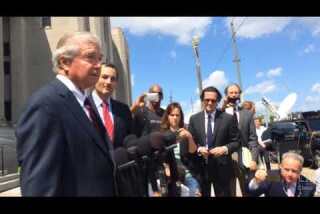 Durst's attorney speaks outside court in New Orleans