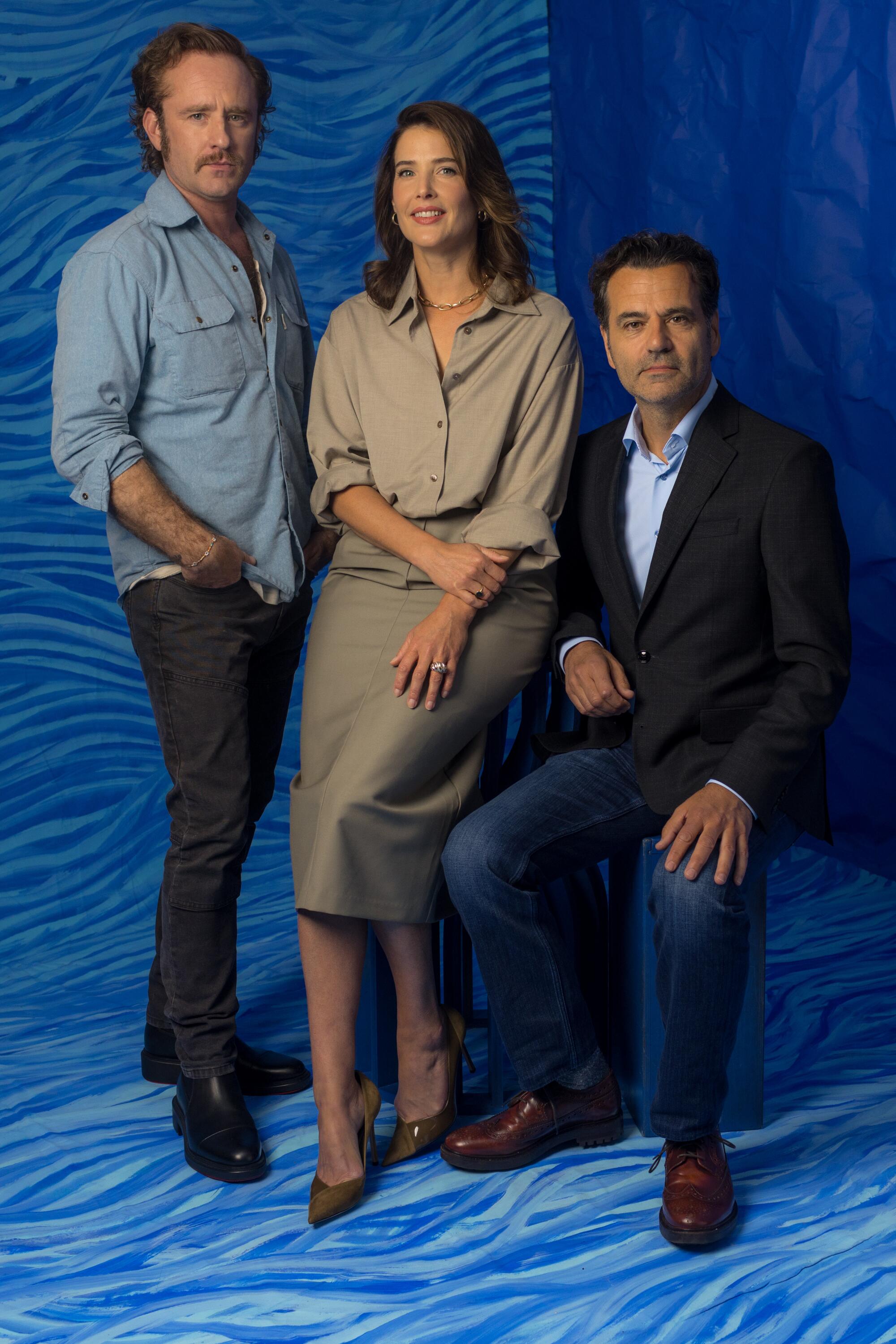 Ben Foster, Cobie Smulders and director Jason Buxton