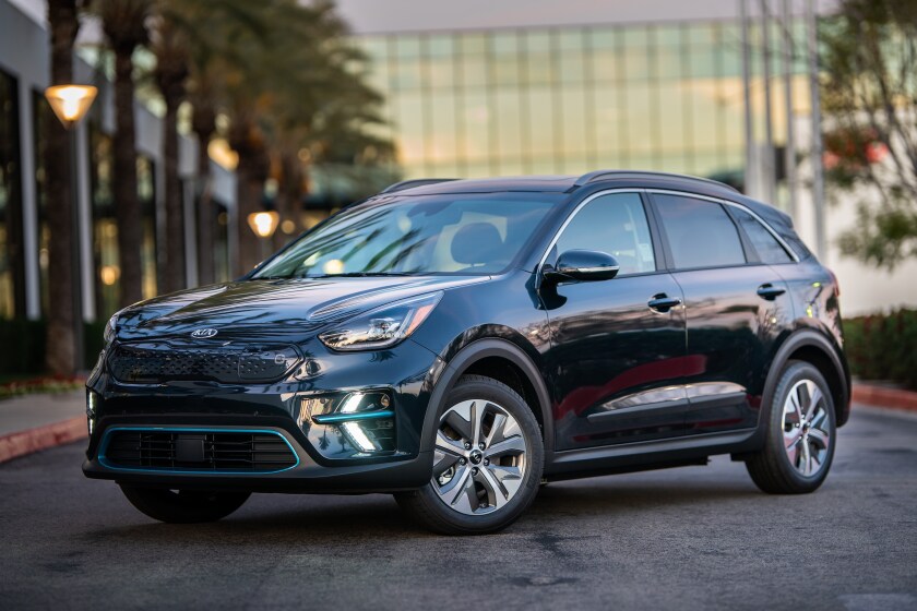 The Niro EV is sold in EX and EX Premium trim levels with starting prices of $39,545 and $45,045, including the $1,045 freight charge from Hwaseong, Korea.