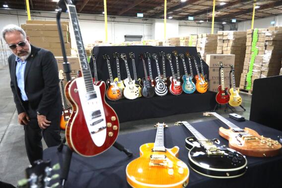 3,000 fake Gibson guitars seized through L.A., Long Beach ports - Los ...