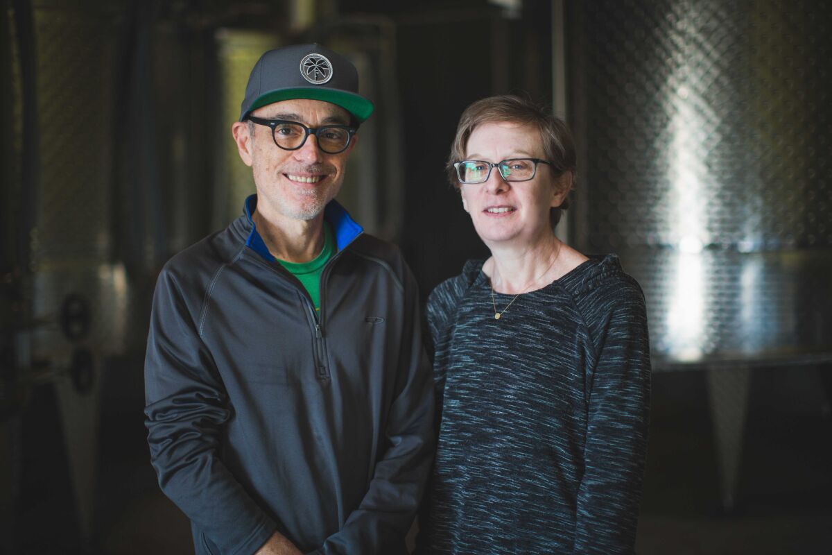 Horacio and Sara Devoto of Guthrie Ciderworks.