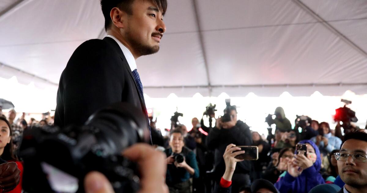 Brandon tsay disarmed a mass killer. Now he is biden's guest at state of the union