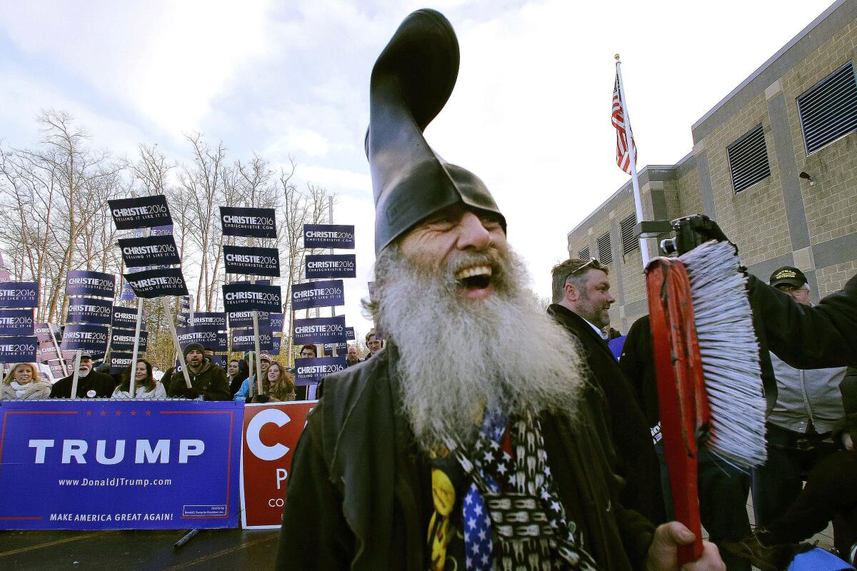 Boot-hatted satirist Vermin Supreme launches mock Senate bid