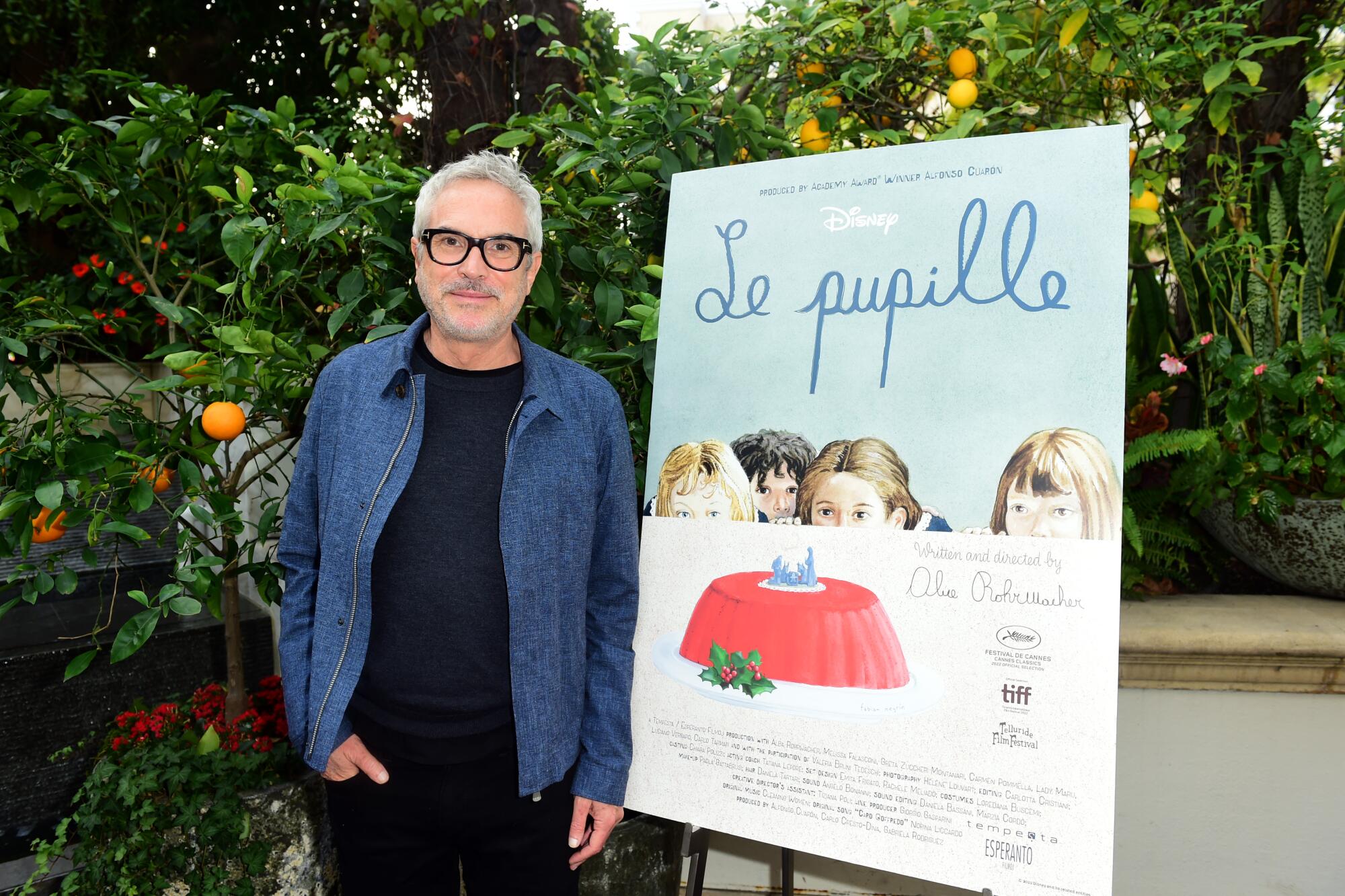 Alfonso Cuarón produced the short film "Le Pupille," which may be up for an Oscar.