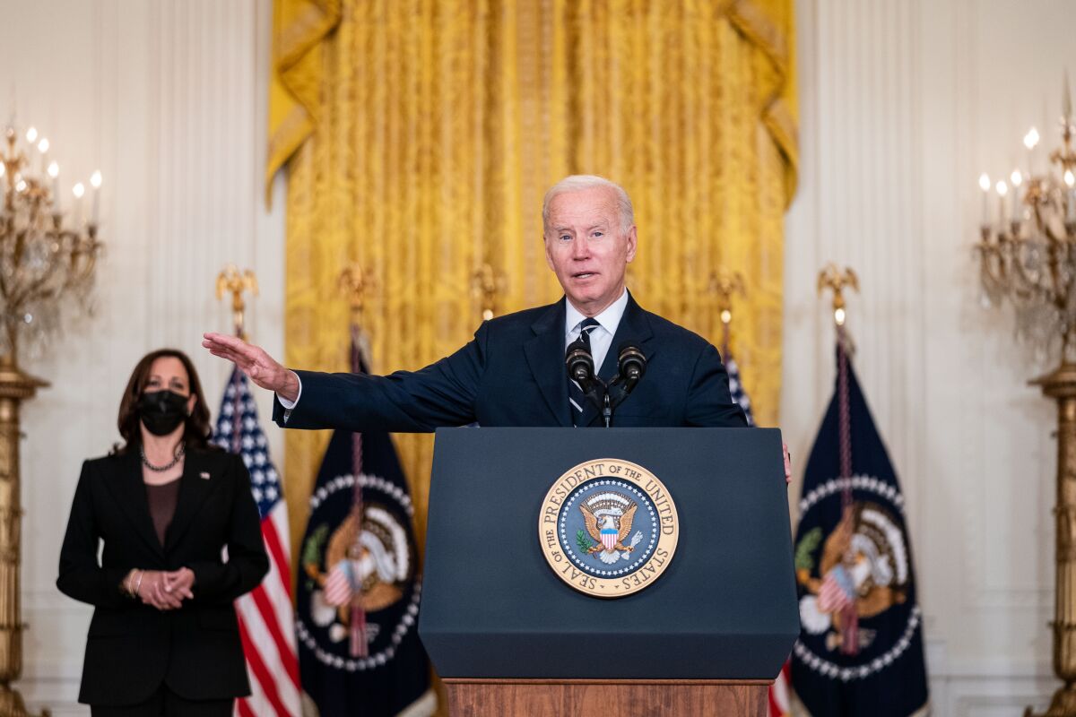 President Biden on Thursday in Washington.