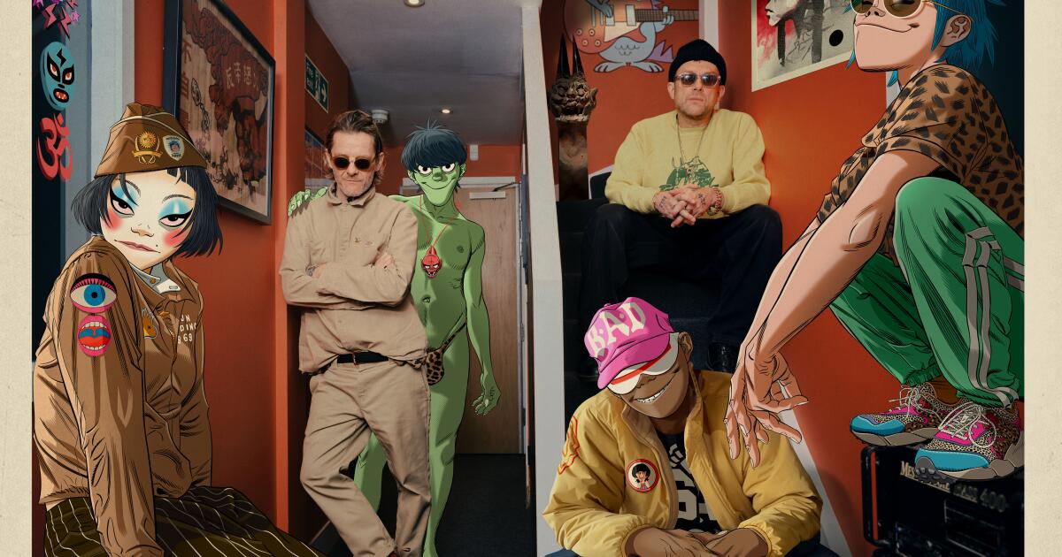 Gorillaz's new album 'The Mountain' wants to 'leave the listener feeling optimistic' about death