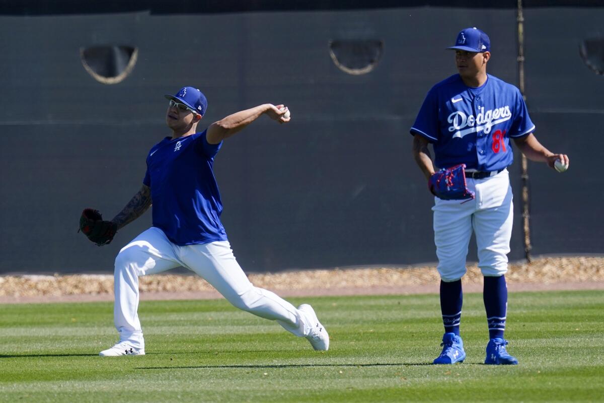 Los Angeles Dodgers: Julio Urías 2022 - Officially Licensed MLB