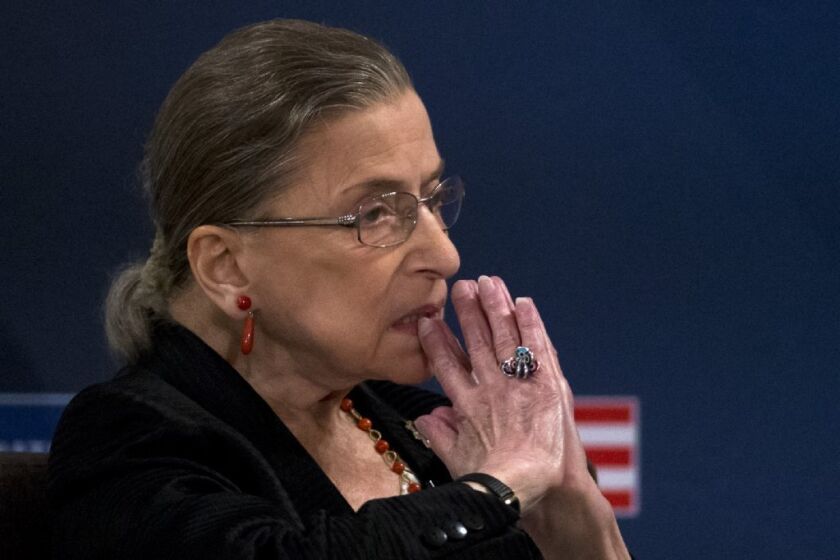 Justice Ruth Bader Ginsburg revealed that she had second thoughts about a voting rights decision.