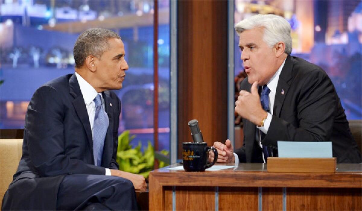 President Obama appeared on "The Tonight Show with Jay Leno" on Tuesday where he shared his concerns about Russia's new anti-gay laws potentially being enforced during the 2014 Sochi Olympics.