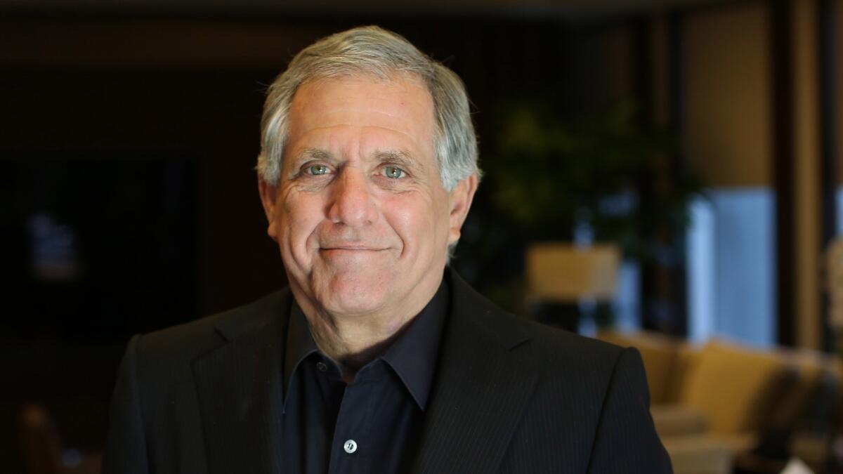 CBS Chairman and Chief Executive Leslie Moonves