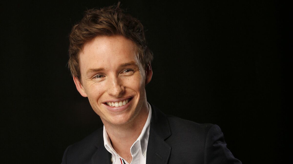 Eddie Redmayne ("The Theory of Everything"), pictured, Michael Keaton ("Birdman")and Benedict Cumberbatch ("The Imitation Game") are the front-runners for the lead actor award.