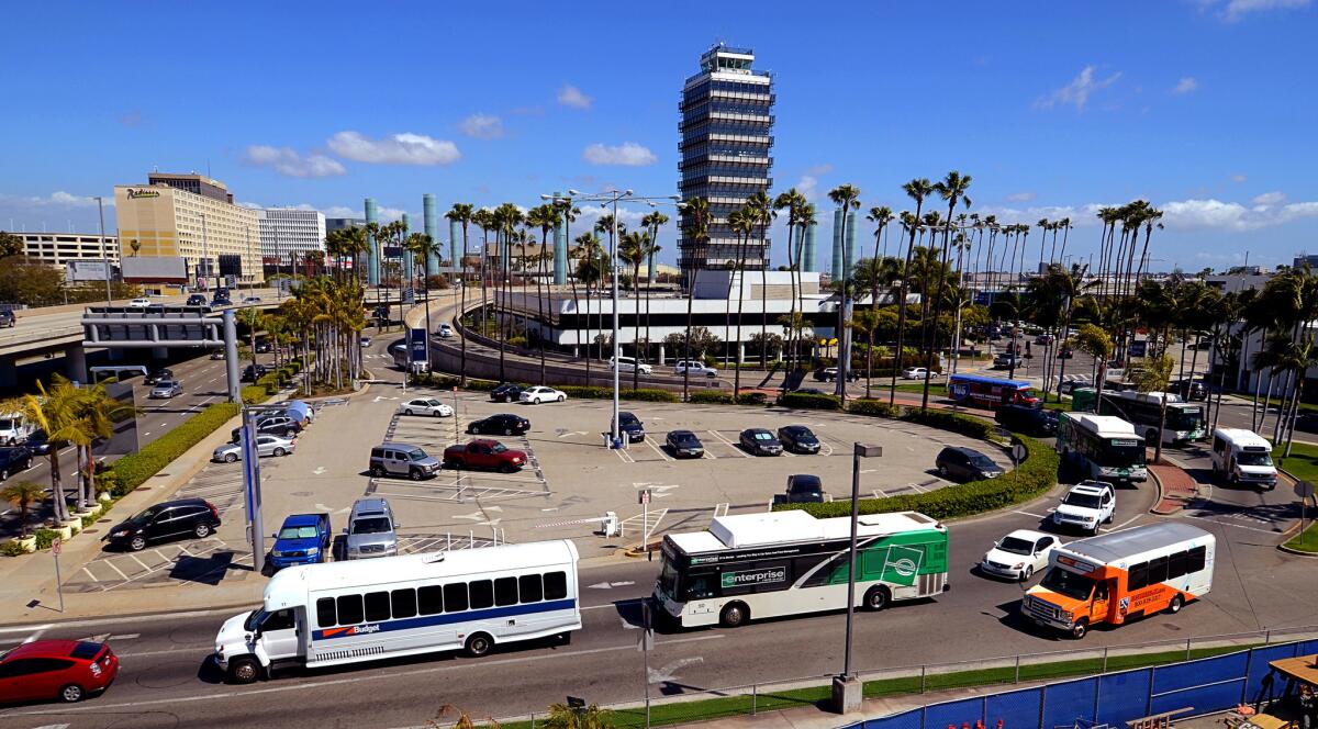 The closure of a stretch of Century Boulevard near Los Angeles International Airport at the end of July is like to cause traffic headaches.