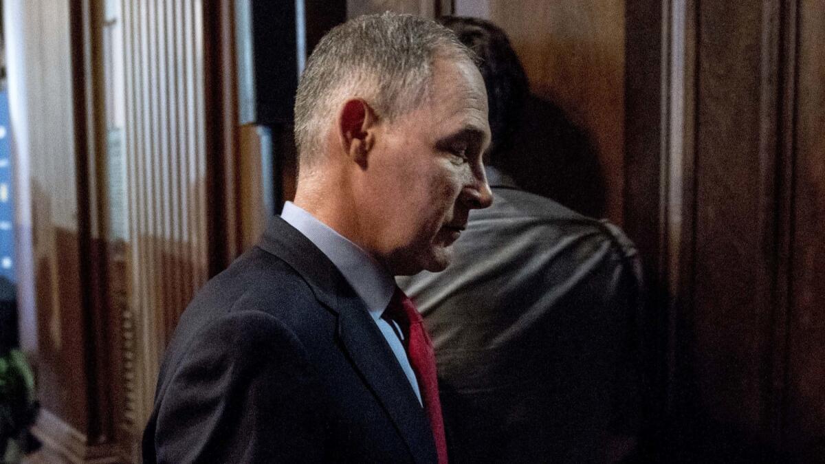 EPA Administrator Scott Pruitt has energetically pursued the administration's deregulation agenda, but ethical lapses have endangered his tenure.