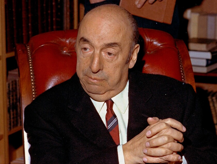 Poet Pablo Neruda in 1971.