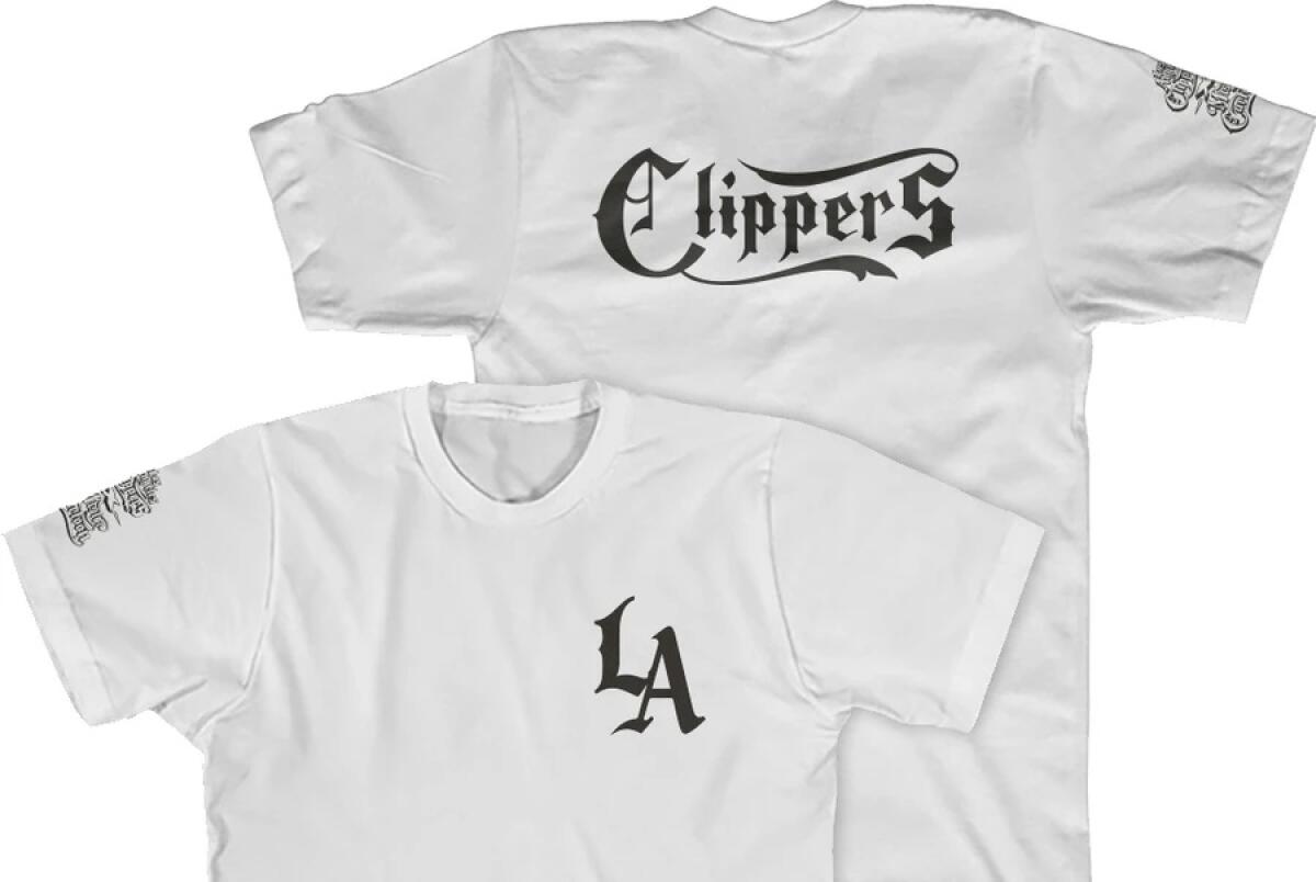 The Clippers have released a limited-edition collection of two T-shirts and a hooded sweatshirt to benefit the Mayor’s Fund for Los Angeles for coronavirus relief.