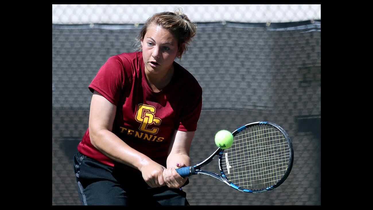 Photo Gallery: GCC Women's tennis vs. Santa Barbara City College