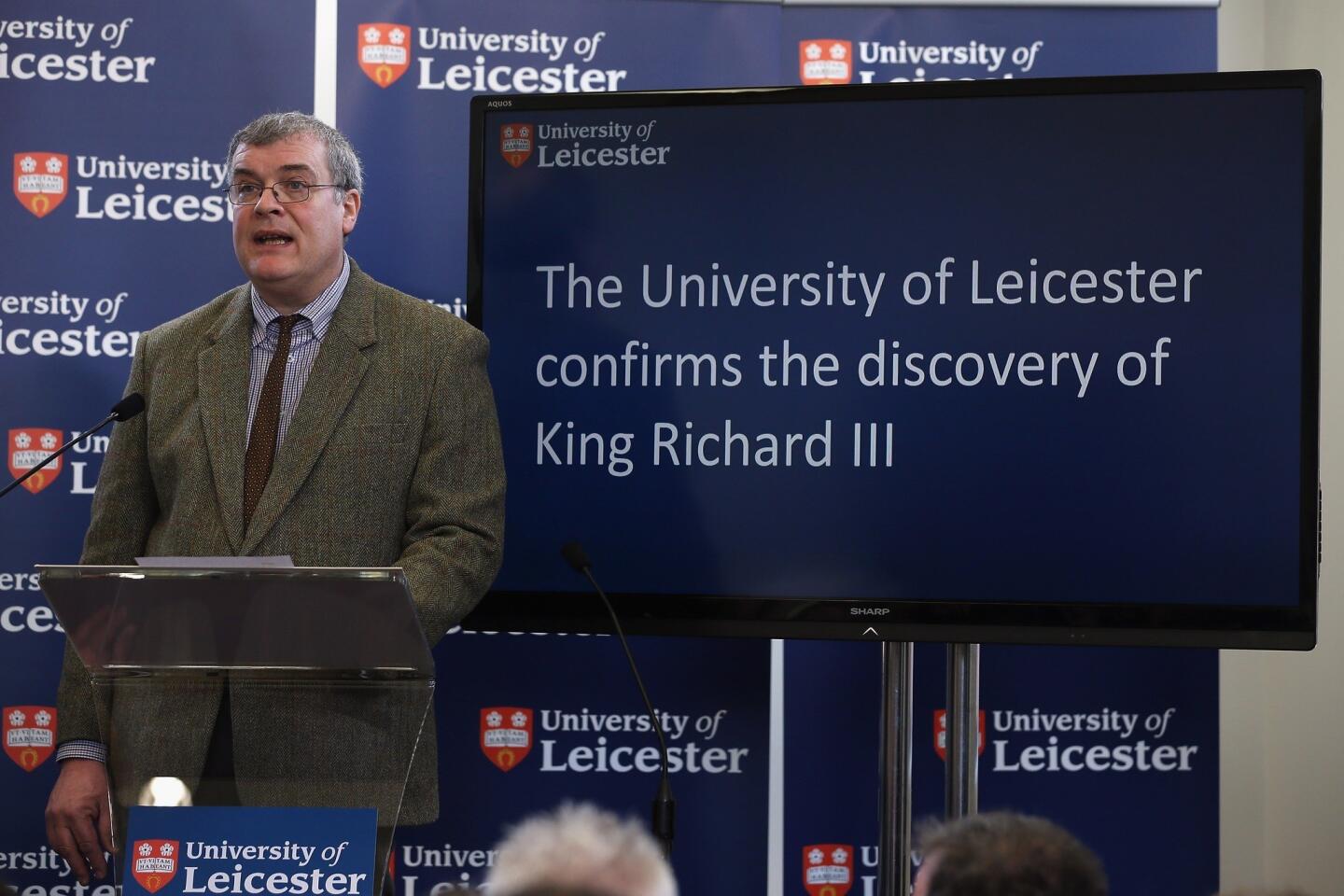 Richard III archaeologist Richard Buckley