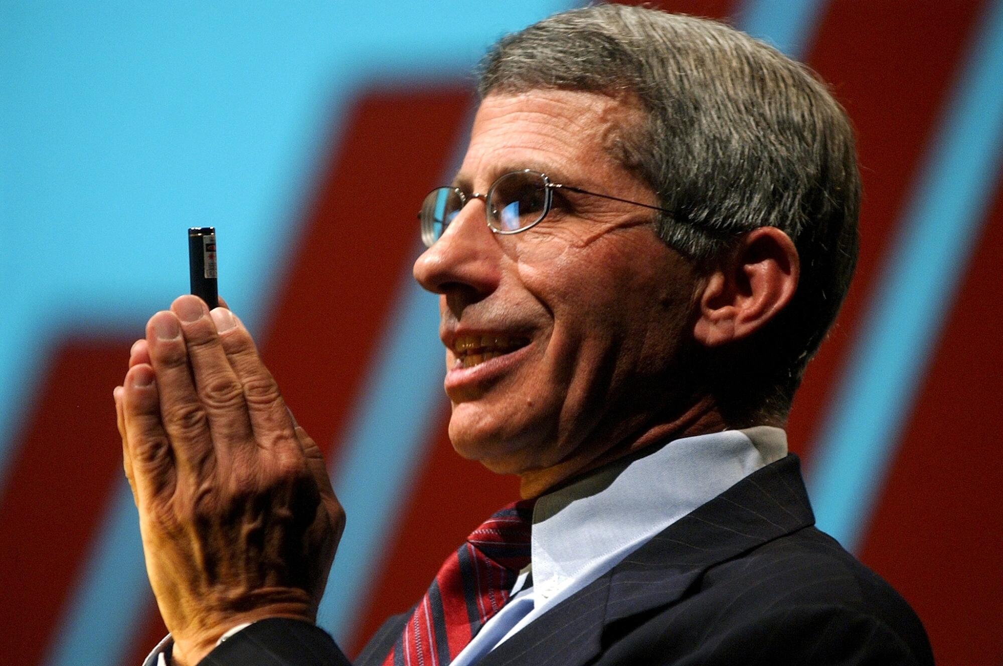 Dr. Anthony Fauci in 2004