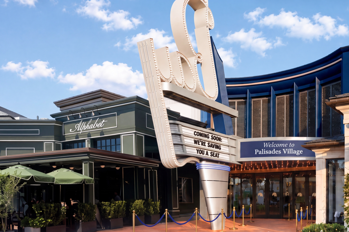 A rendering of the Bay Theater in Pacific Palisades