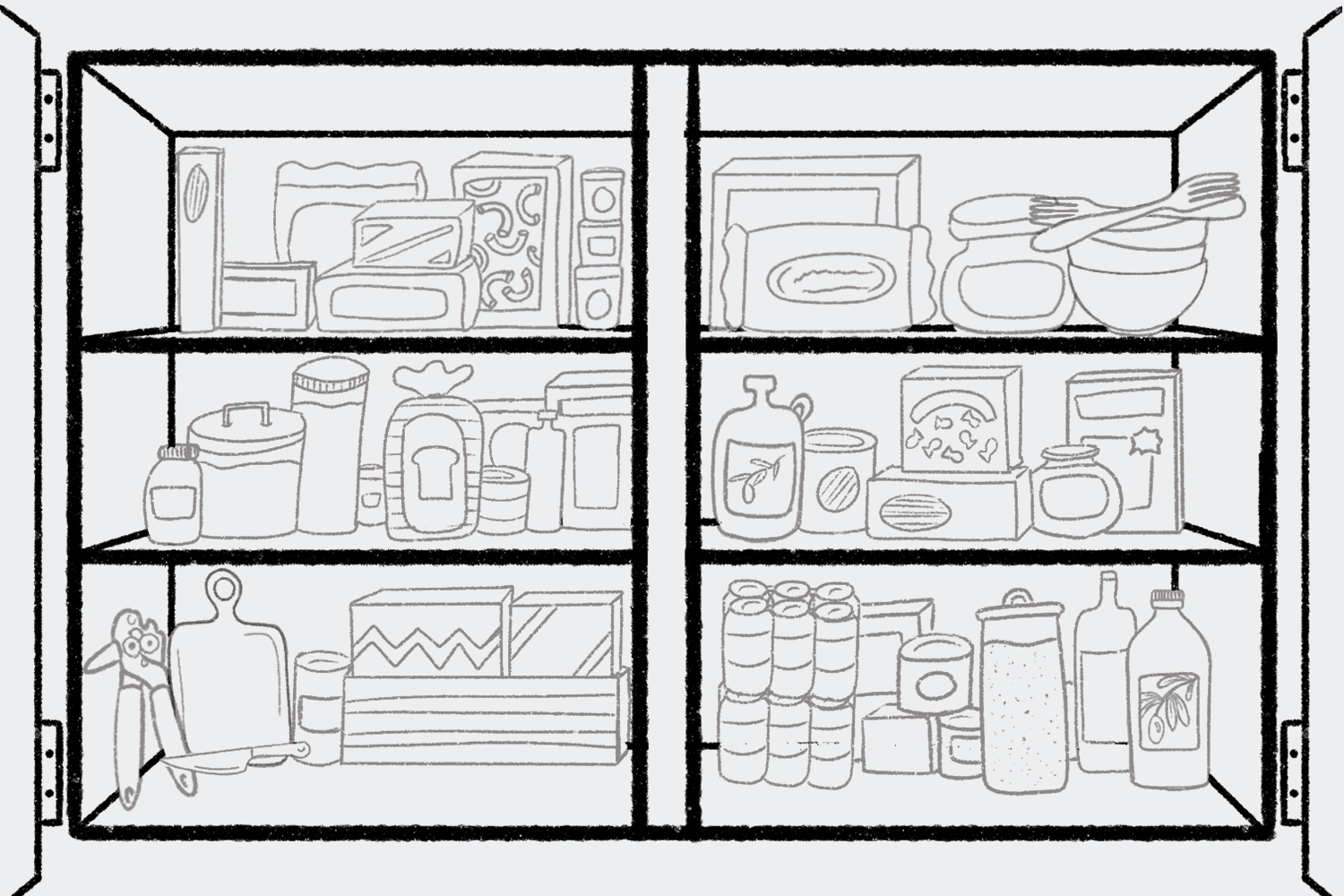 Disaster Kit Food And Supplies Can Opener Spam And More Los disaster-kit-food-and-supplies-can-opener-spam-and-more-los