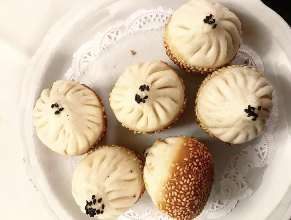 Sheng jian bao from Shanghai No. 1 Seafood