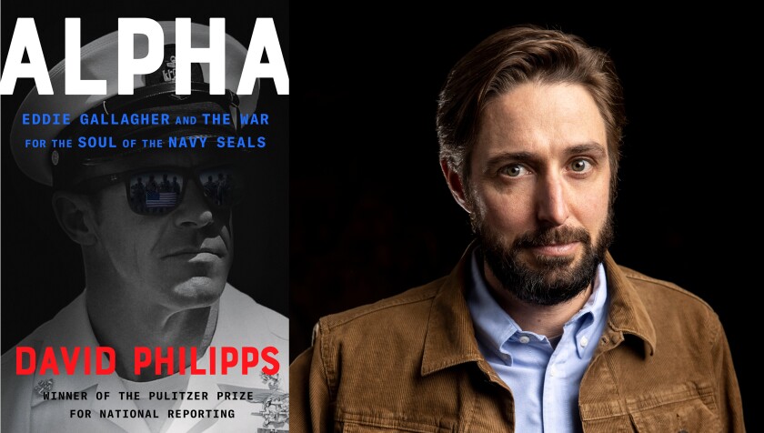 Author David Philipps and his new book "Alpha: Eddie Gallagher and the War for the Soul of the Navy SEALs"