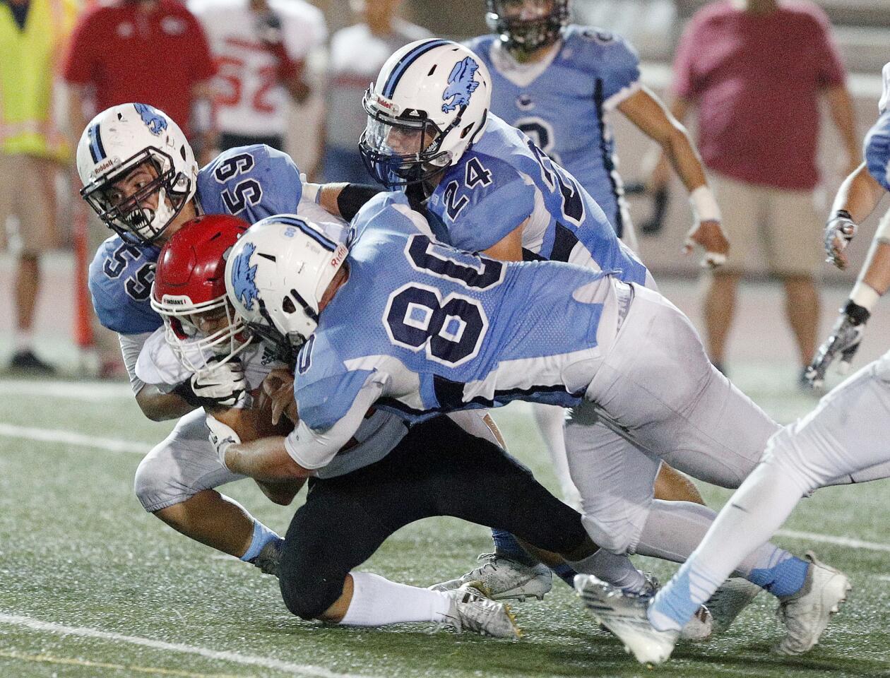Photo Gallery: Crescenta Valley vs. Burroughs in Pacific League football