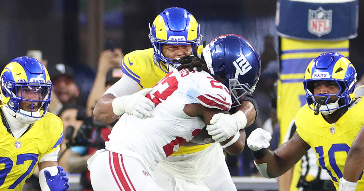 Puka Nakoa jogará pelos Rams contra os Eagles, mas Aaron Donald estará de fora