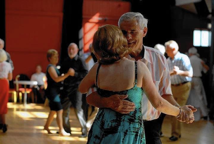 Festgoers have a dance at Lisdoonvarna's annual matchmaking event.