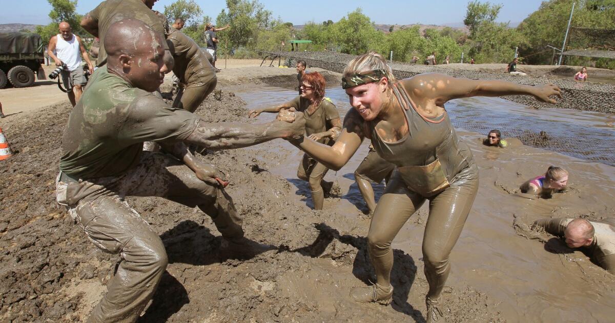 Camp Pendleton's Mud Run The San Diego UnionTribune